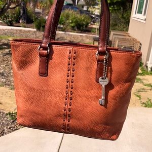 Vintage Fossil purse genuine leather